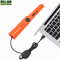 USB rechargeable metal detector pinpointer waterproof underground gold metal detector underwater metal detector