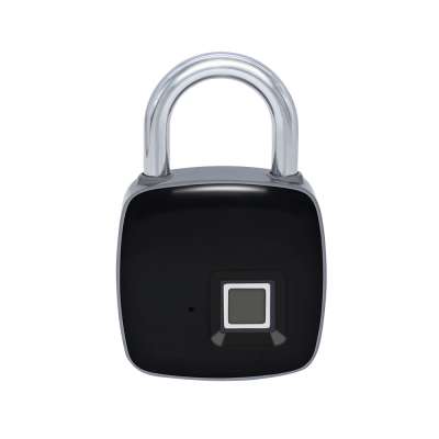 Rechargeable Fingerprint Padlock Keyless Micro USB Port Smart Door Lock