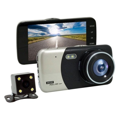 Car DVR Drive Recorder Rearview Mirror 4.0'' Screen 2K 1080P 32G HD H300